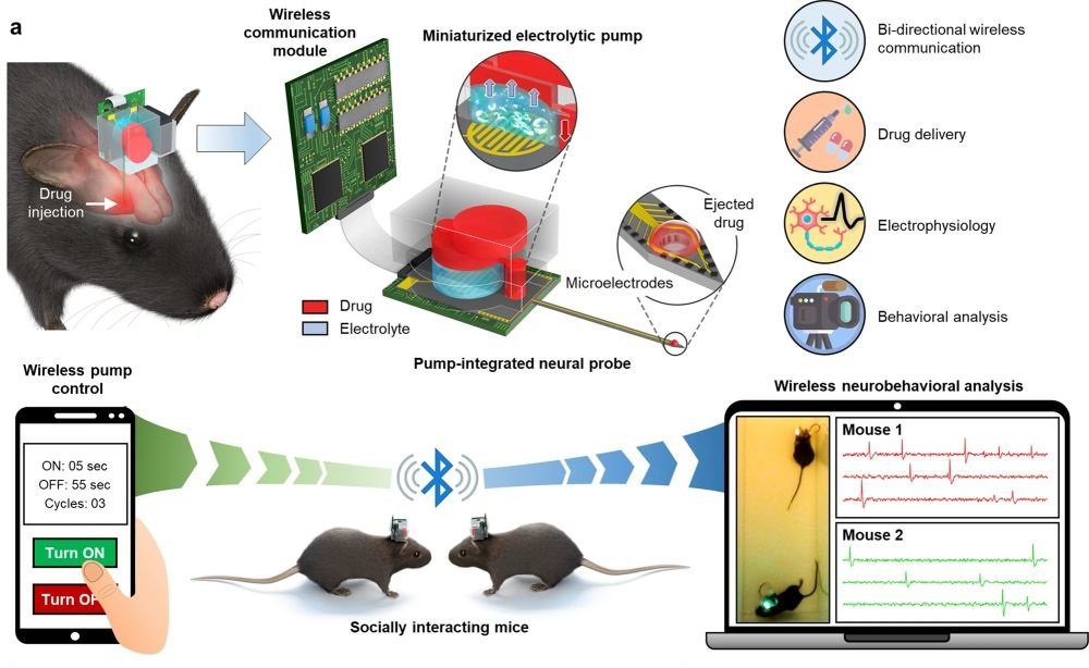 wireless microfluidic system for drug delivery